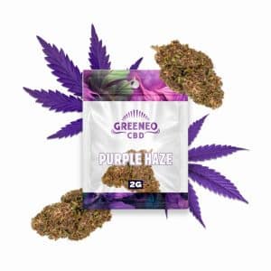 Purple Haze – 2g – 10% CBD - Greeneo